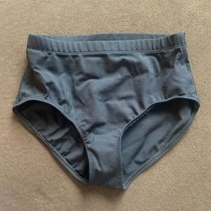 Black Capezio Briefs Medium